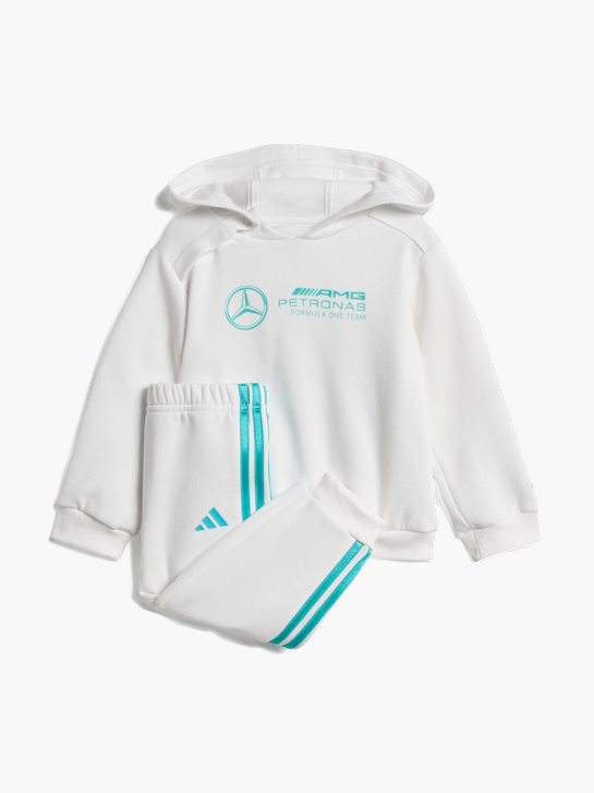 adidas MERCEDES - AMG PETRONAS FORMULA ONE TEAM DNA BABY LONG SLEEVE JOGGINGANZUG Weiß 143263 1