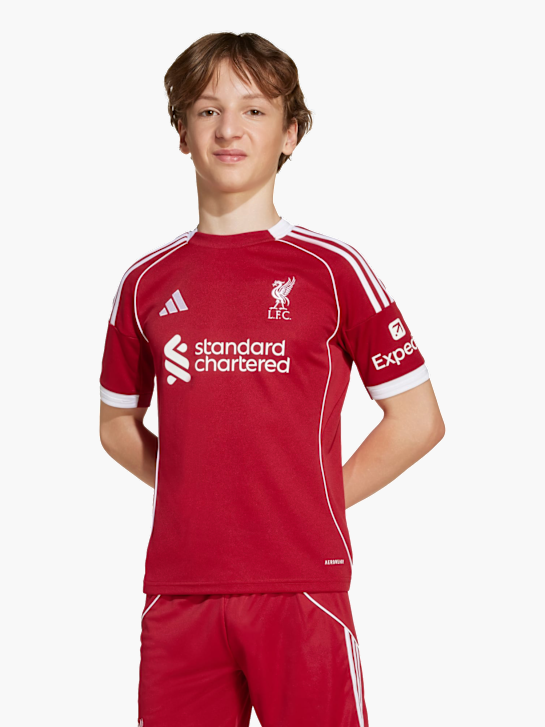adidas Liverpool FC 25/26 Heimtrikot Kinder Rot 141541 3