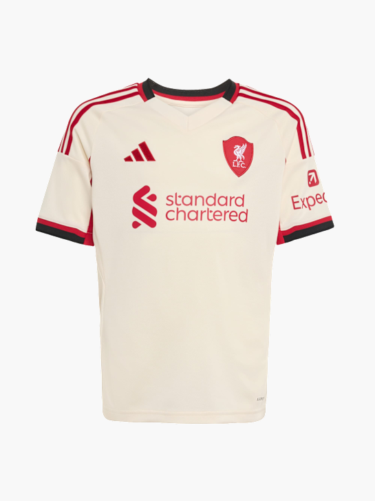 adidas Liverpool FC 25/26 Auswärtstrikot Kinder Weiß 141546 1