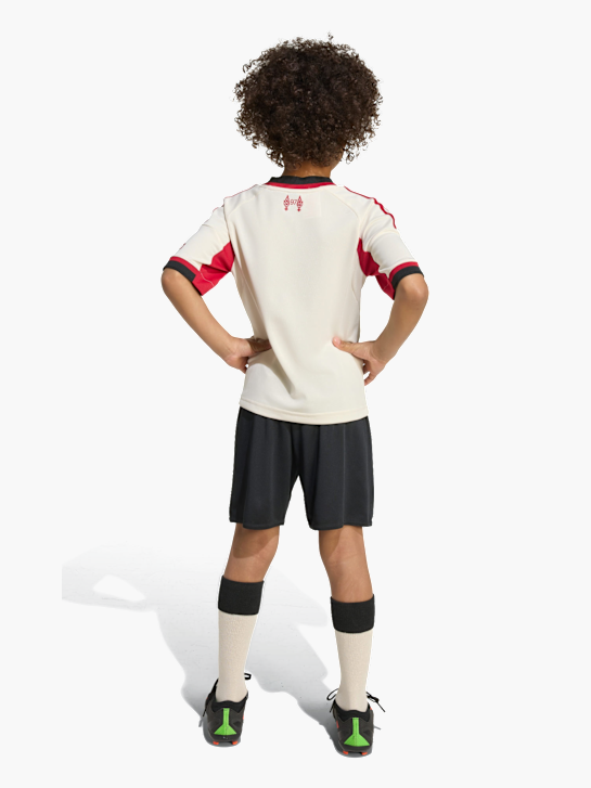 adidas Liverpool FC 25/26 Mini-Auswärtsausrüstung für Kinder Weiß 141548 4