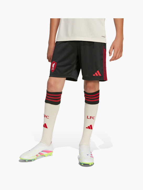 adidas Liverpool FC 25/26 Auswärtsshorts für Kinder Schwarz 141549 2