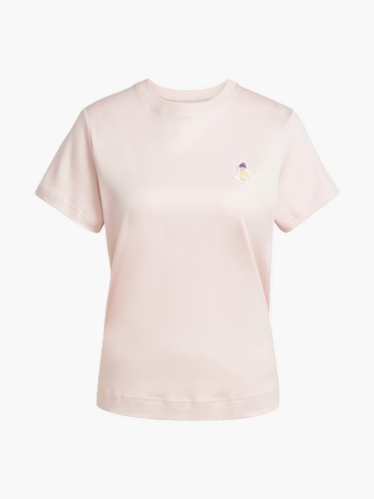 adidas T-Shirt mit Katzen-Grafik Rosa 132018 1