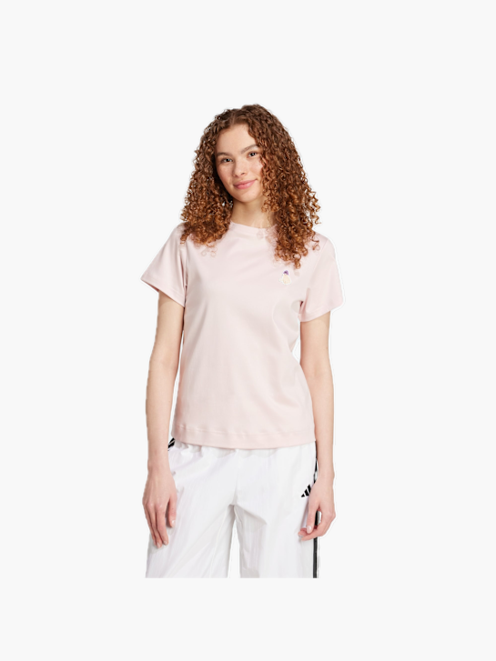adidas T-Shirt mit Katzen-Grafik Rosa 132018 2