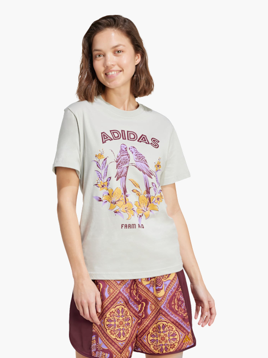 adidas adidas X FARM Graphic T-Shirt 2 Grau 141349 2