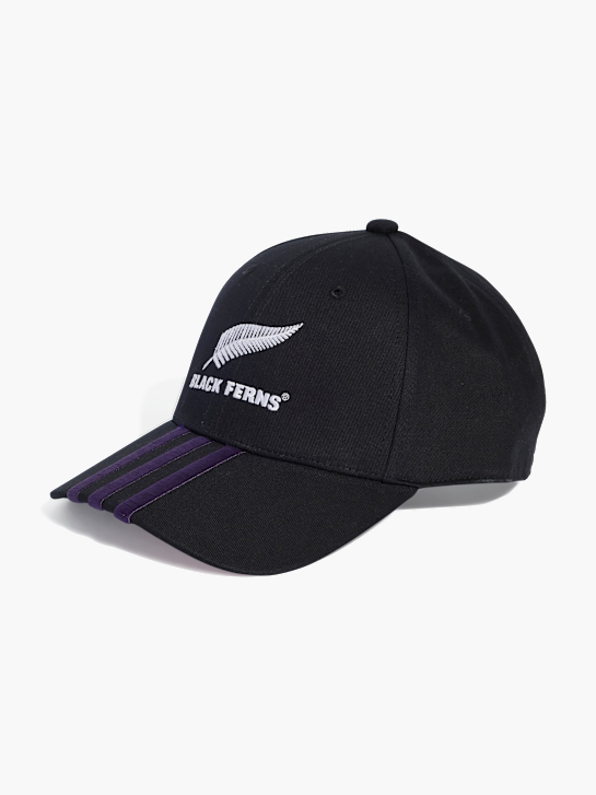 adidas Black Ferns 3-Streifen Baseballkappe Schwarz 156066 1