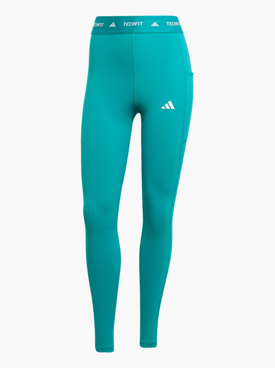 adidas TECHFIT Stash Pocket Full-Length Leggings Grün 141384 1
