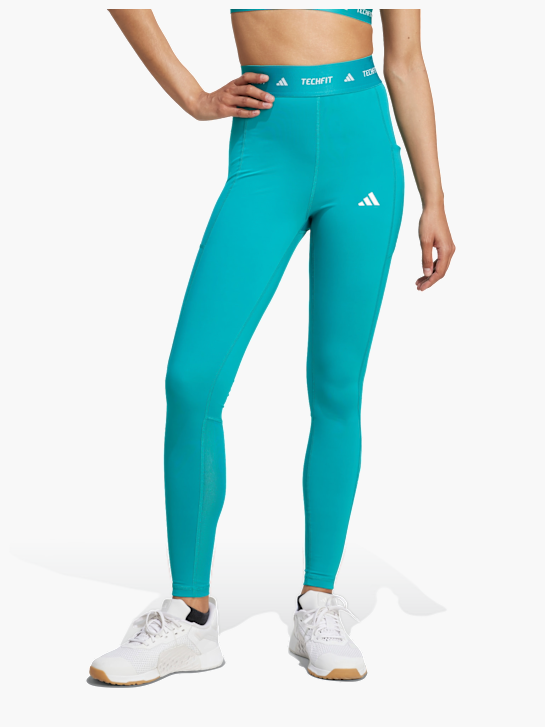 adidas TECHFIT Stash Pocket Full-Length Leggings Grün 141384 2