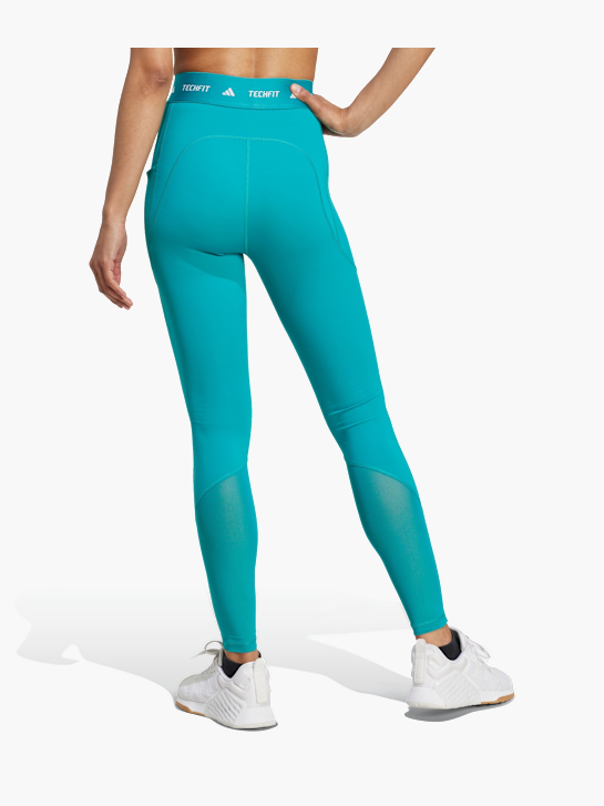 adidas TECHFIT Stash Pocket Full-Length Leggings Grün 141384 3