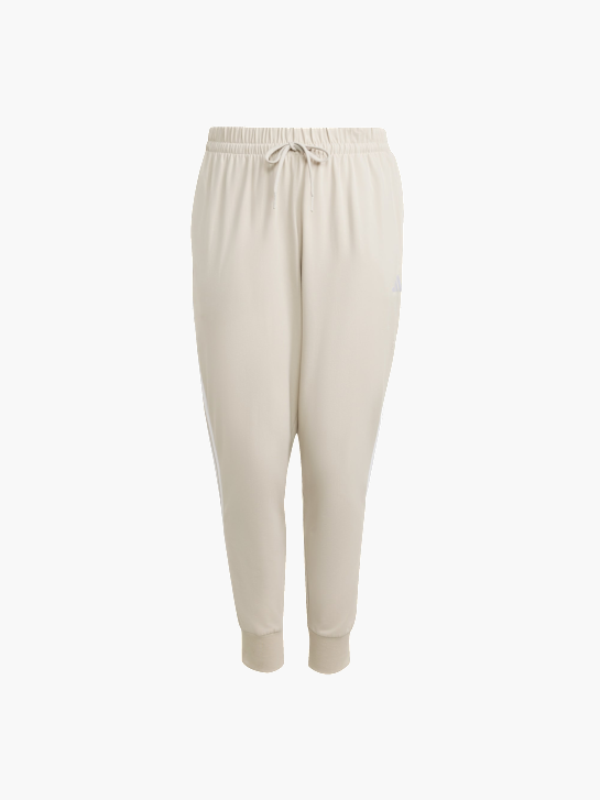 adidas ESSENTIALS 3-Streifen JOGGER-HOSE (Große Größen) Beige 156475 1