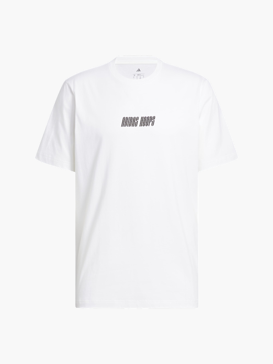 adidas adidas Hoops Graphic T-Shirt Weiß 142394 1