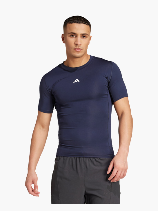 adidas TECHFIT Compression Training T-Shirt Blau 142773 2