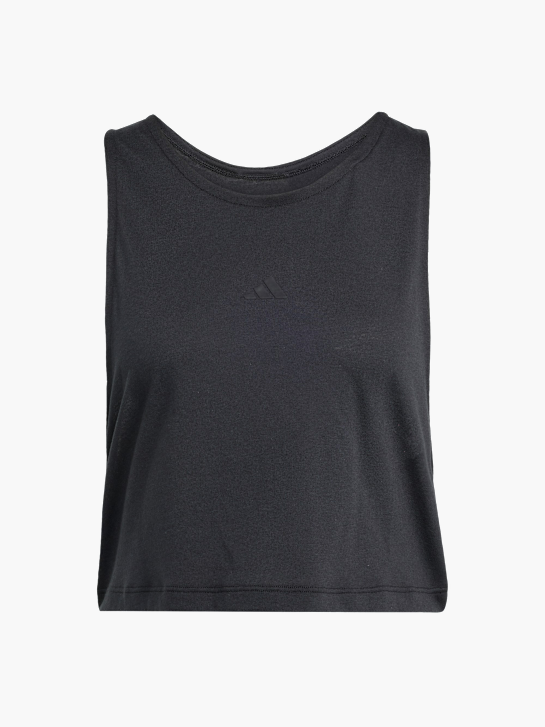 adidas Yoga Essentials Tanktop, kürzer geschnitten Schwarz 156245 1