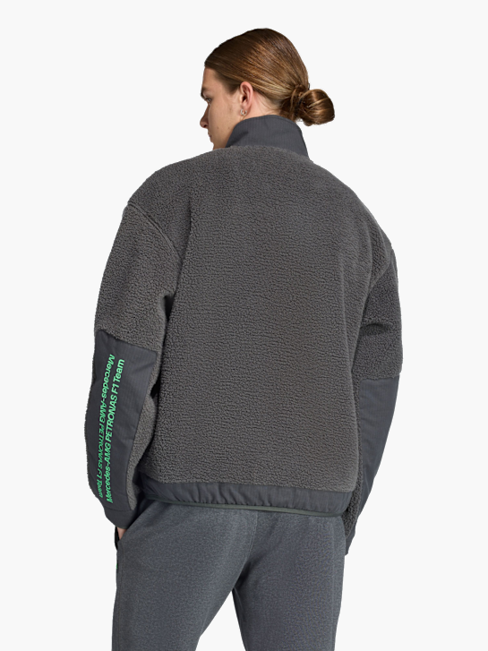 adidas Mercedes – AMG Petronas Formel 1 Team Premium Oberteil mit halbhohem Reißverschluss Grau 143360 3