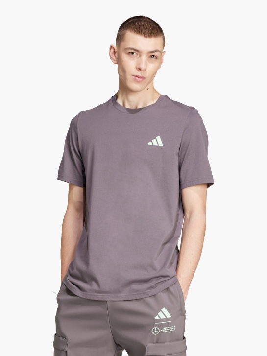 adidas Mercedes - AMG Petronas Formula One Team Premium Woven Graphic T-Shirt Grau 143321 2