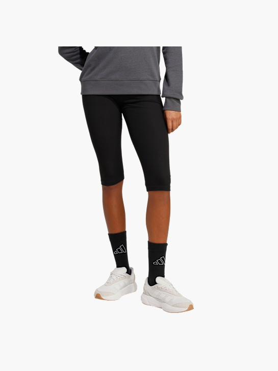 adidas Seasonal Essentials Rib Capri Leggings Schwarz 156923 2