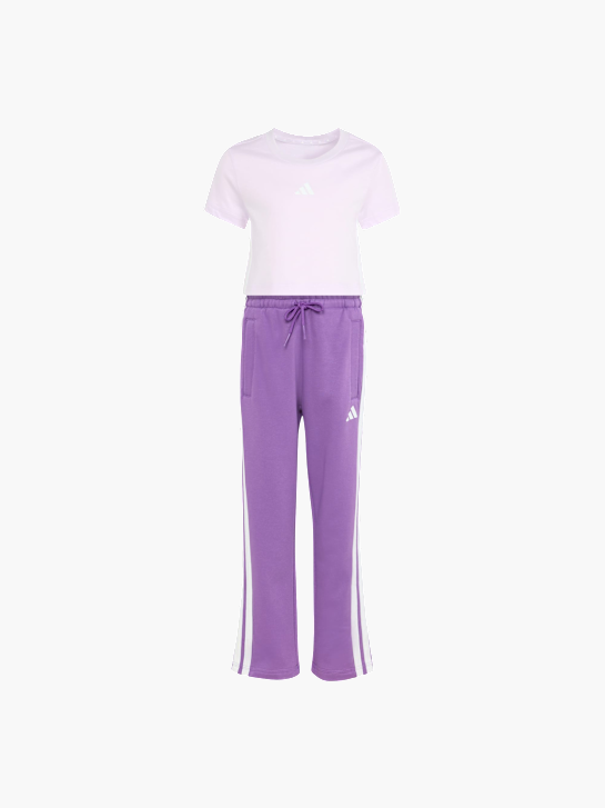 adidas ESSENTIALS SET T-SHIRT HOSE Lila 157369 1