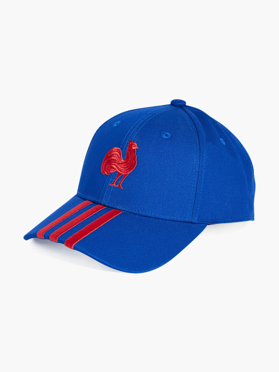 adidas Frankreich 3-Streifen Baseball Kappe Blau 143368 1