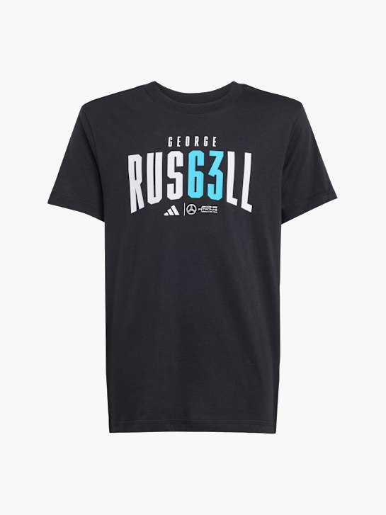 adidas Mercedes - AMG Petronas Formula One Team George Russell Kids T-Shirt Schwarz 143343 1