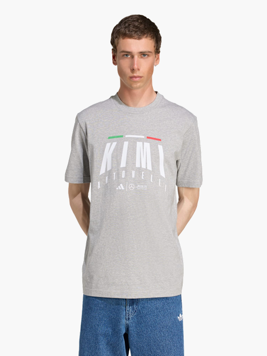 adidas Mercedes - AMG Petronas Formula One Team Kimi Antonelli T-Shirt Grau 143372 2
