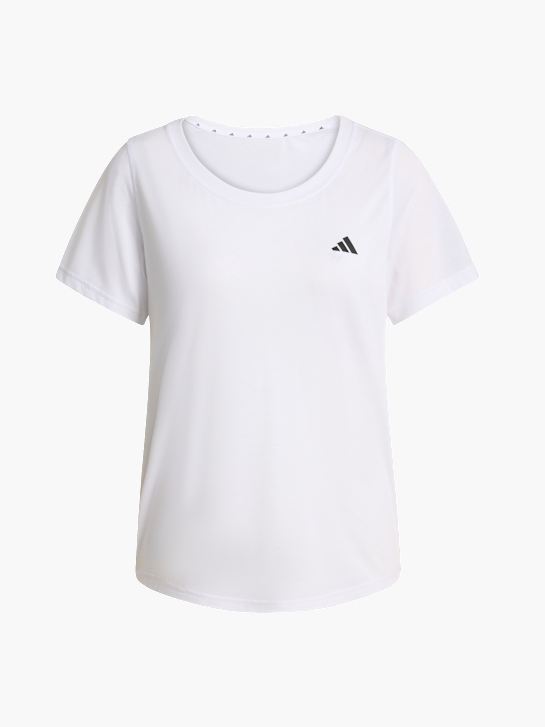 adidas Workout Essentials T-Shirt mit tiefem Ausschnitt Weiß 156032 1