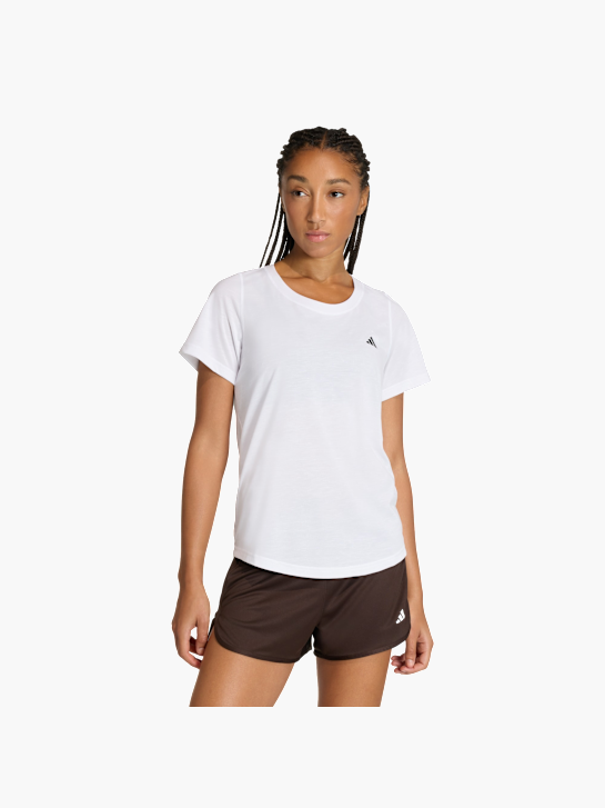 adidas Workout Essentials T-Shirt mit tiefem Ausschnitt Weiß 156032 2