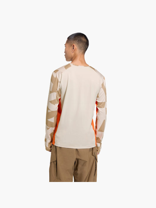 adidas Multi Synthetic langärmelige Baselayer Beige 156415 3