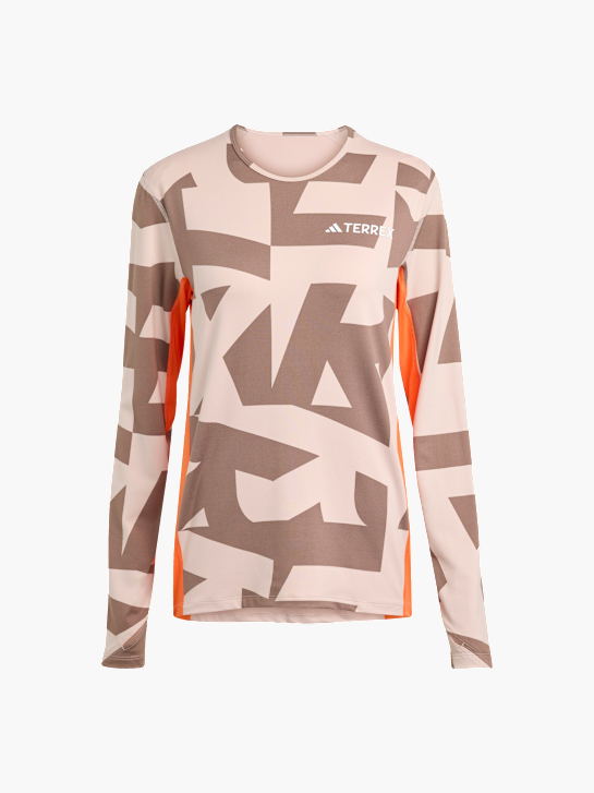 adidas Mehrschichtige synthetische Basisschicht mit langen Ärmeln Braun 156418 1