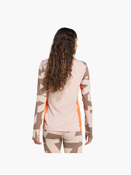 adidas Mehrschichtige synthetische Basisschicht mit langen Ärmeln Braun 156418 3