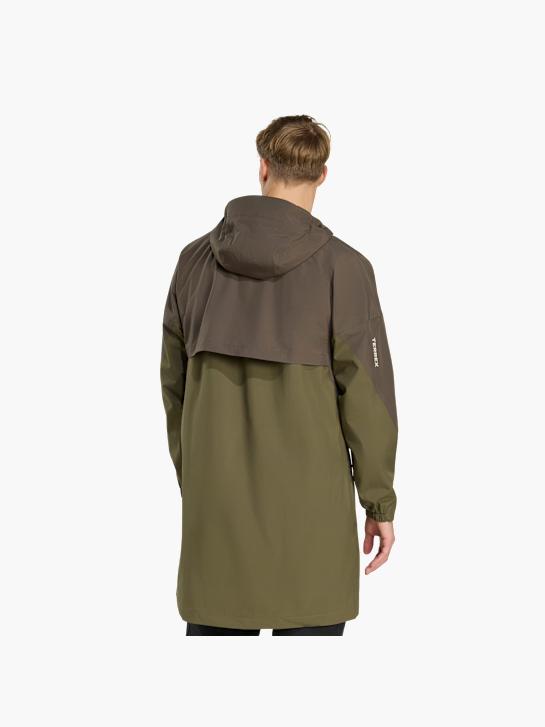 adidas Terrex Multi 2 Layer CLIMAPROOF Regenparka Khaki 157304 3