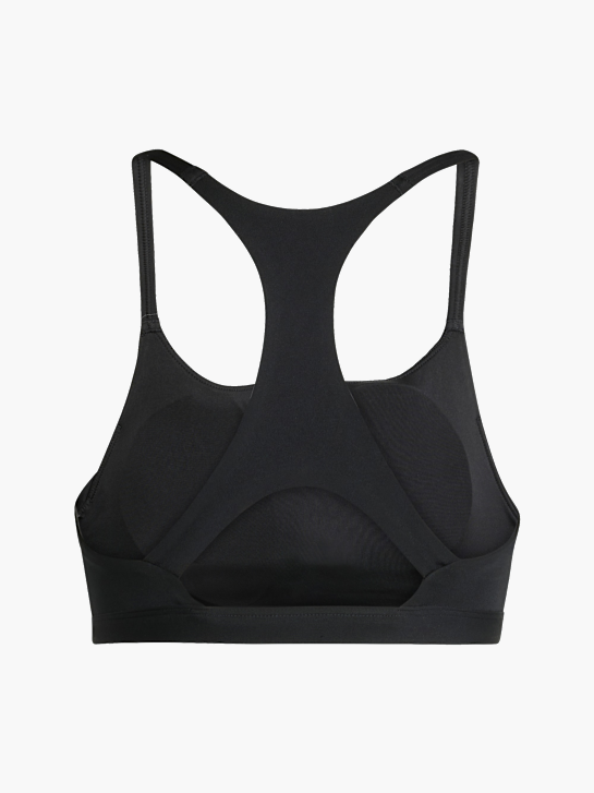 adidas Optime Essentials leicht stützender Workout BH Schwarz 168787 2