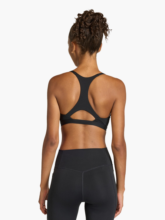 adidas Optime Essentials leicht stützender Workout BH Schwarz 168787 4