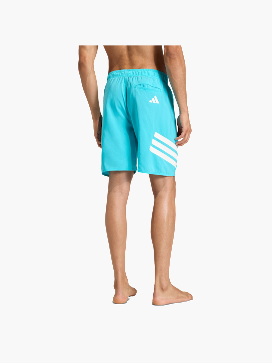 adidas 3-Streifen 8-Inch Badeshorts Türkis 156465 3