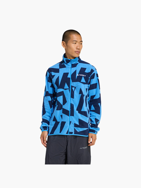 adidas Terrex Multi Printed Fleecejacke Blau 156224 2