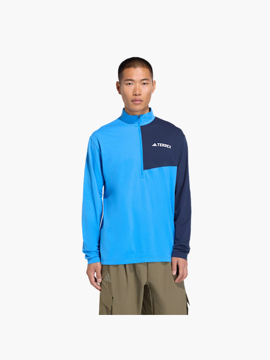 adidas TERREX Multi Climacool 1/2 Zip Longsleeve Blau 156461 2