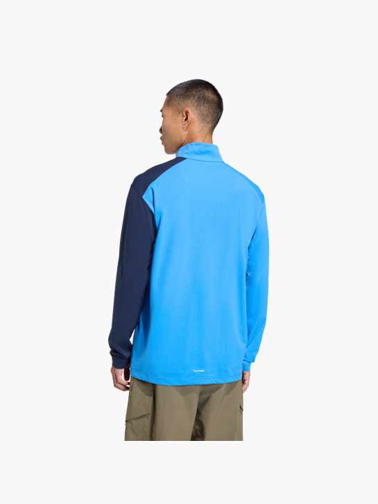 adidas TERREX Multi Climacool 1/2 Zip Longsleeve Blau 156461 3