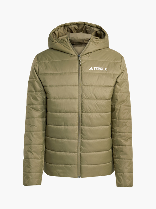 adidas Terrex Multi Essentials CLIMAWARM Isolierte Kapuzenjacke Grün 143280 1