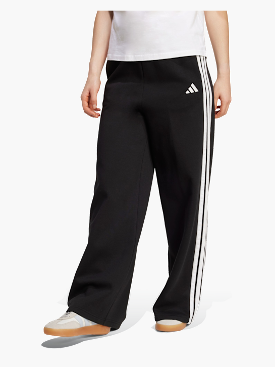 adidas adidas 3-Streifen Weite Fleecehose Schwarz 143386 2