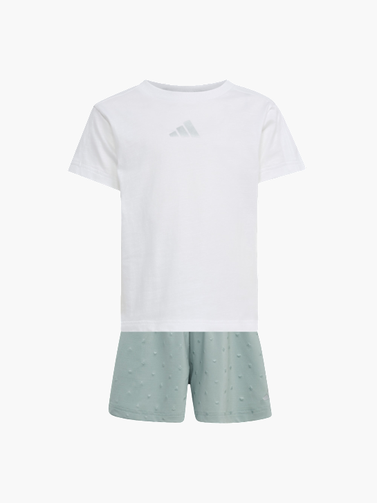 adidas Seasonals Glam Short Set Weiß 156530 1