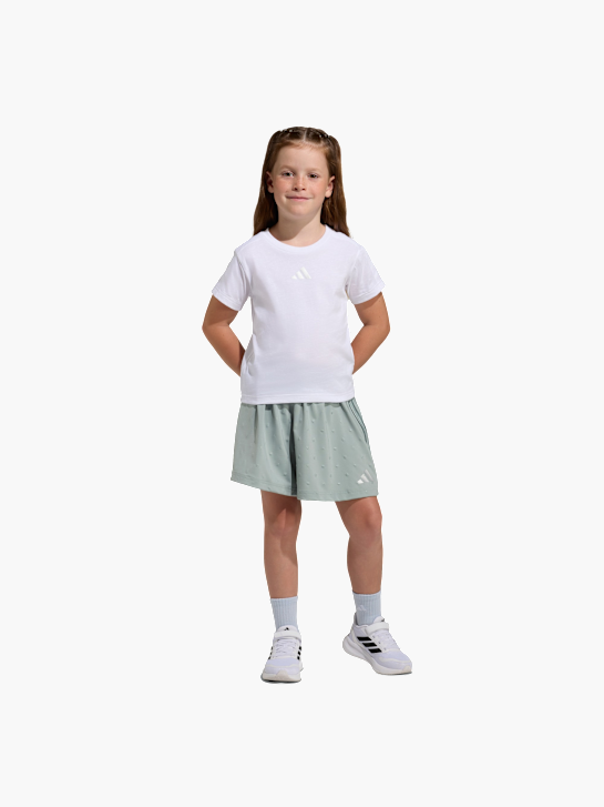 adidas Seasonals Glam Short Set Weiß 156530 2