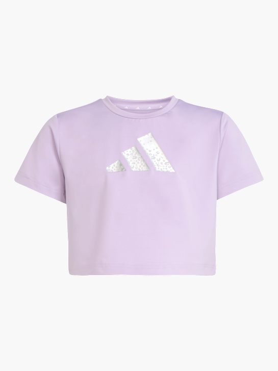 adidas Training Essentials Glam Print T-Shirt Flieder 143265 1