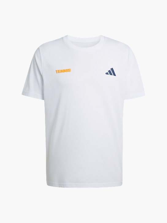 adidas Tennis Hot Egg Grafik T-Shirt Weiß 156547 1