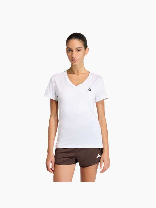 adidas adidas Workout Essentials T-Shirt mit V-Ausschnitt Weiß 156514 2