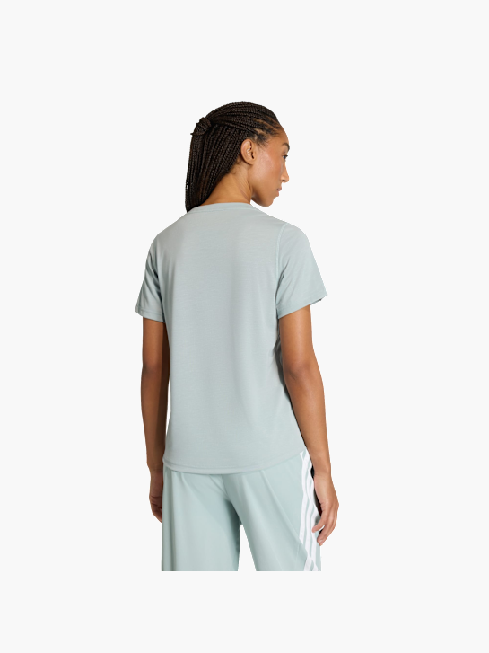 adidas Workout Essentials T-Shirt mit tiefem Ausschnitt Grün 156033 3