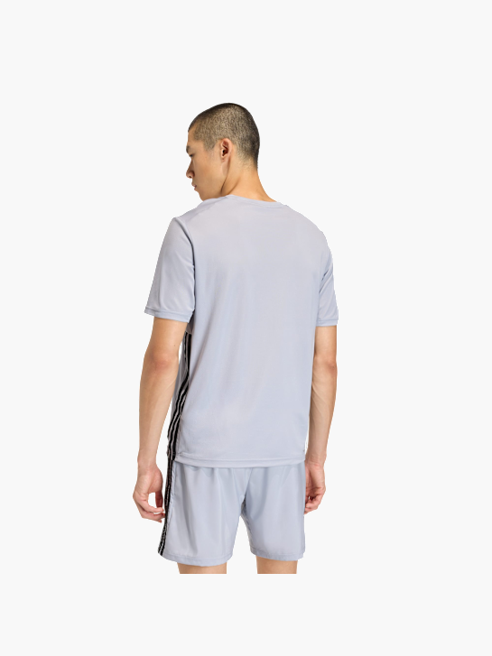adidas WORKOUT ESSENTIALS BASE 3-STREIFEN T-SHIRT Grau 156903 3