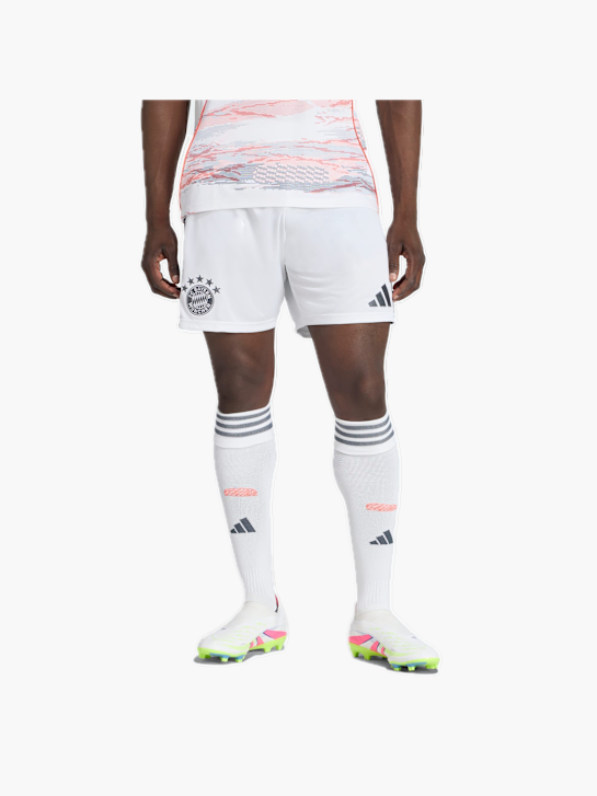 adidas FC Bayern München 25/26 Auswärtsshorts Weiß 132421 2