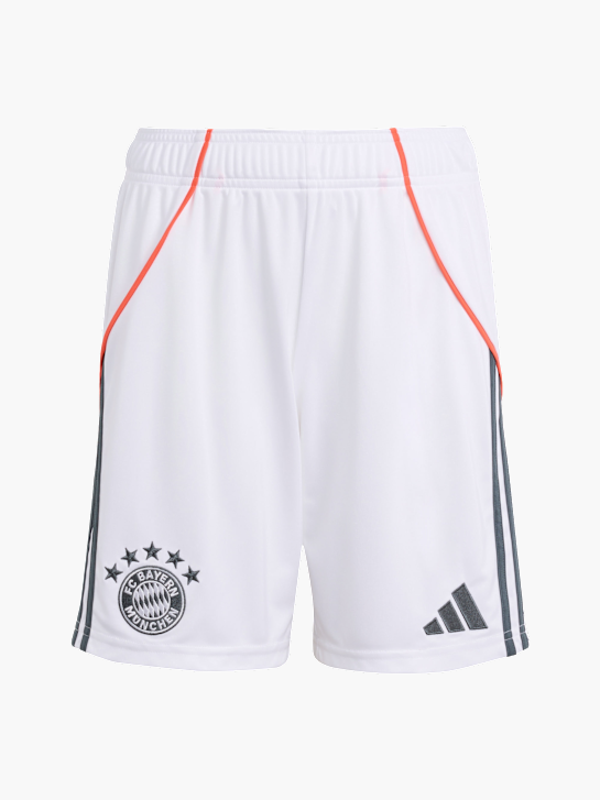 adidas FC Bayern München 25/26 Kids Auswärtsshorts Weiß 142358 1