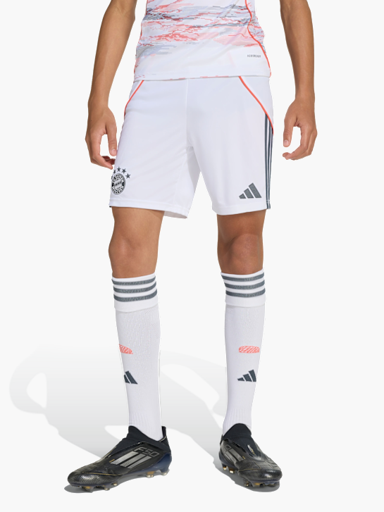 adidas FC Bayern München 25/26 Kids Auswärtsshorts Weiß 142358 2