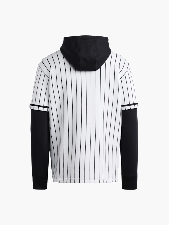 adidas adidas&nbsp;Dugout&nbsp;Pinstripe&nbsp;Kapuzentrikot Weiß 157364 2