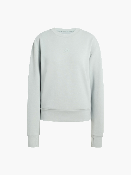 adidas Designed-for-Training entworfenes Warm-Up Sweatshirt mit Rundhalsausschnitt Grün 156386 1