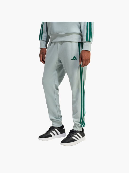 adidas Essentials 3-Streifen French Terry Hose Grau 156441 2